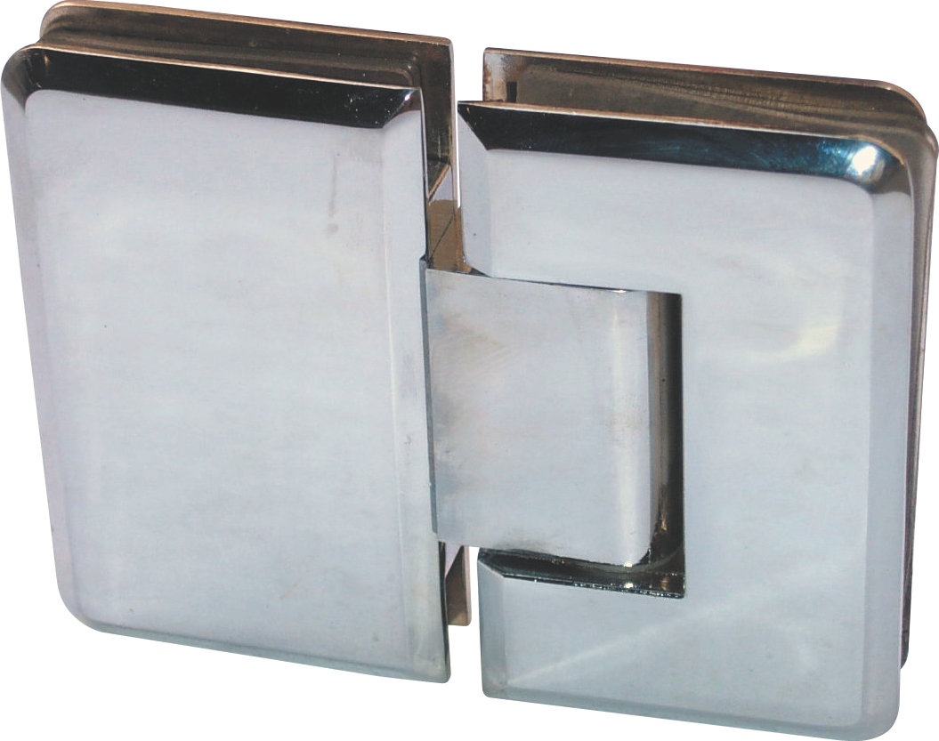 Hinges Glass To Glass Hinges Ana-J 28 (kg-180) Stainless Steel/Glass Door Cabinet Hinge Premium Hardware for Door Cabinet Window Furniture and Interio